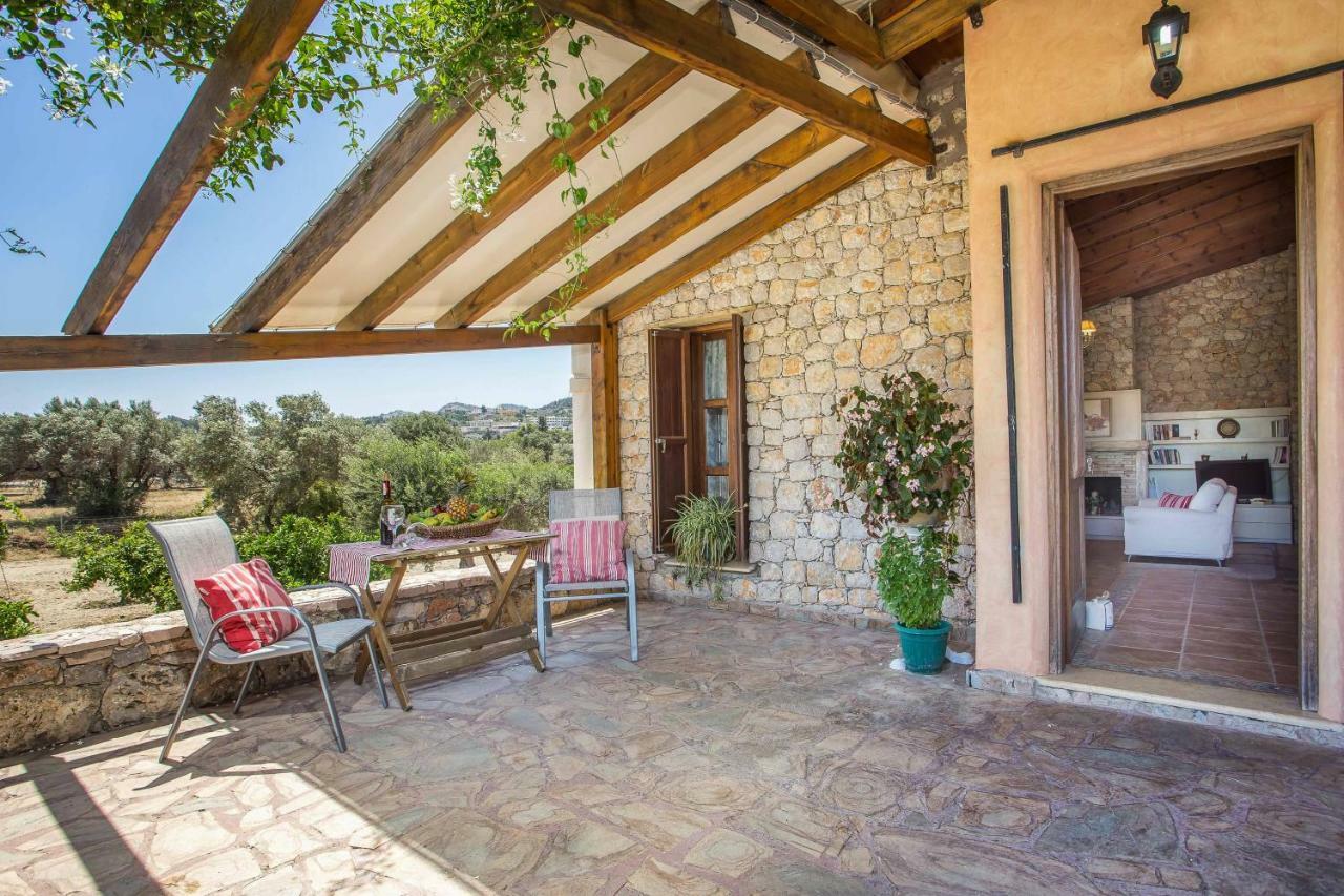 Sunny Countryside Villa - With Private Pool Faliraki Exterior photo